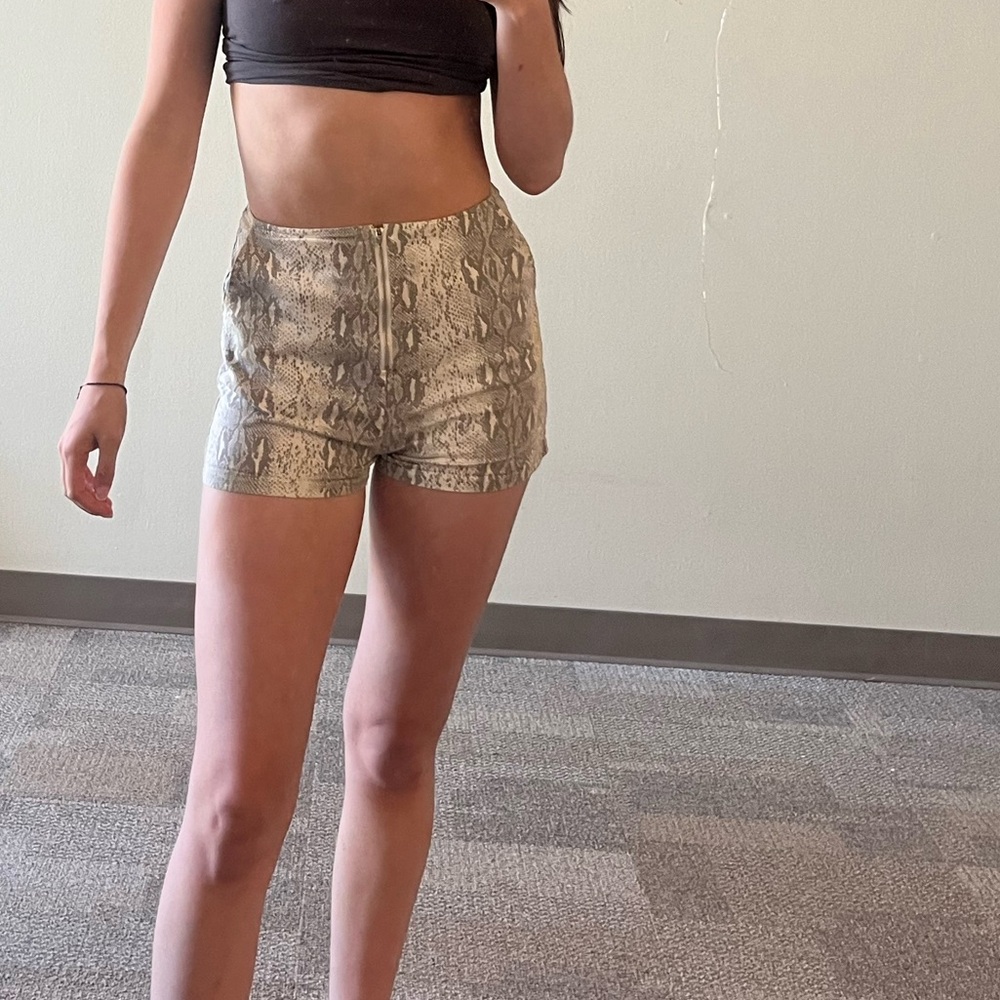 Snake Skin Design shorts